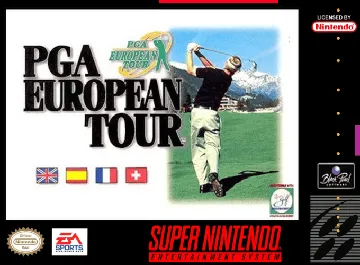 PGA European Tour (USA) box cover front